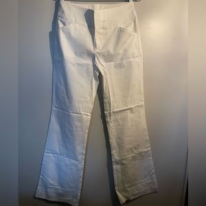 Boston Proper White Dress Slacks